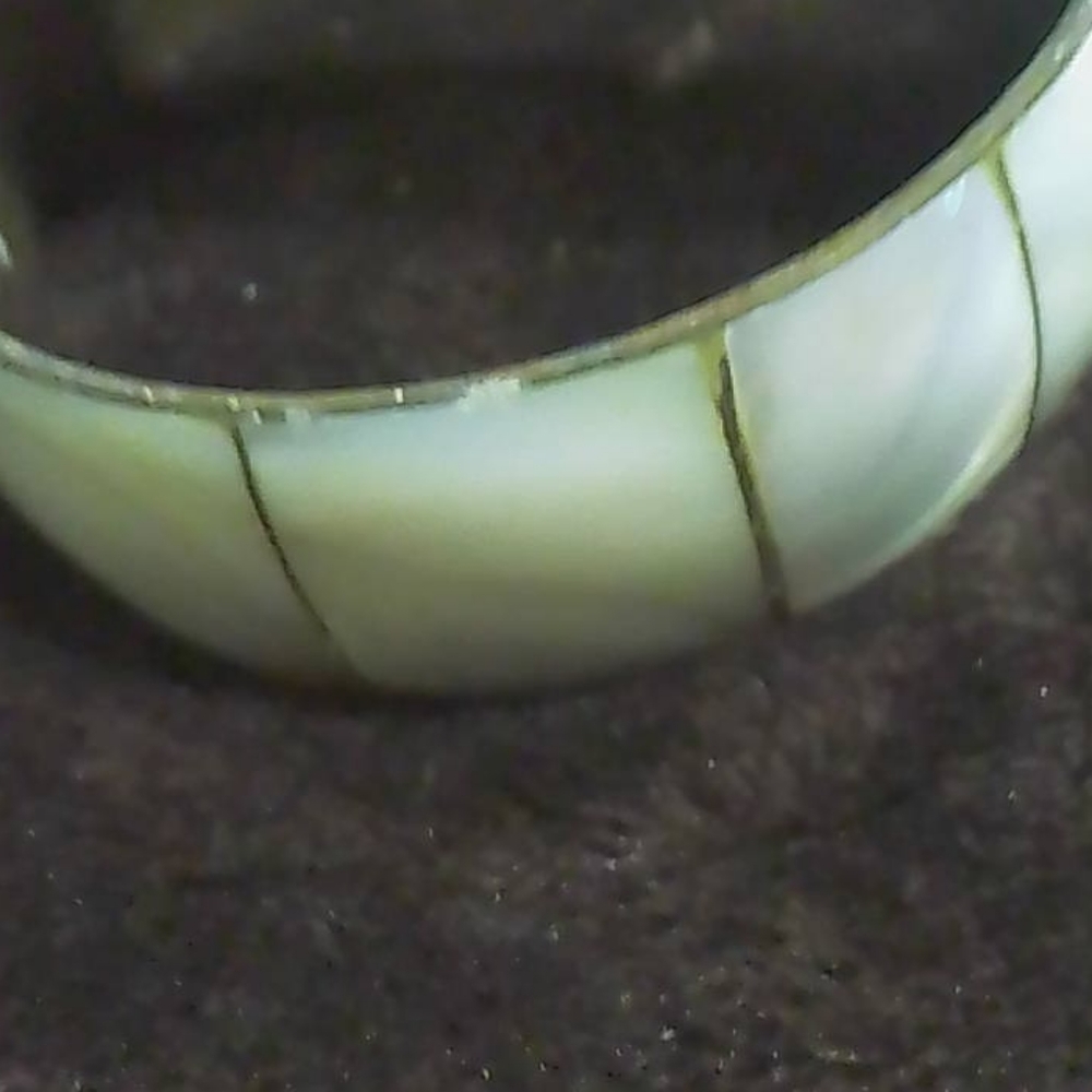 Genuine Mother of Pearl Bangle!